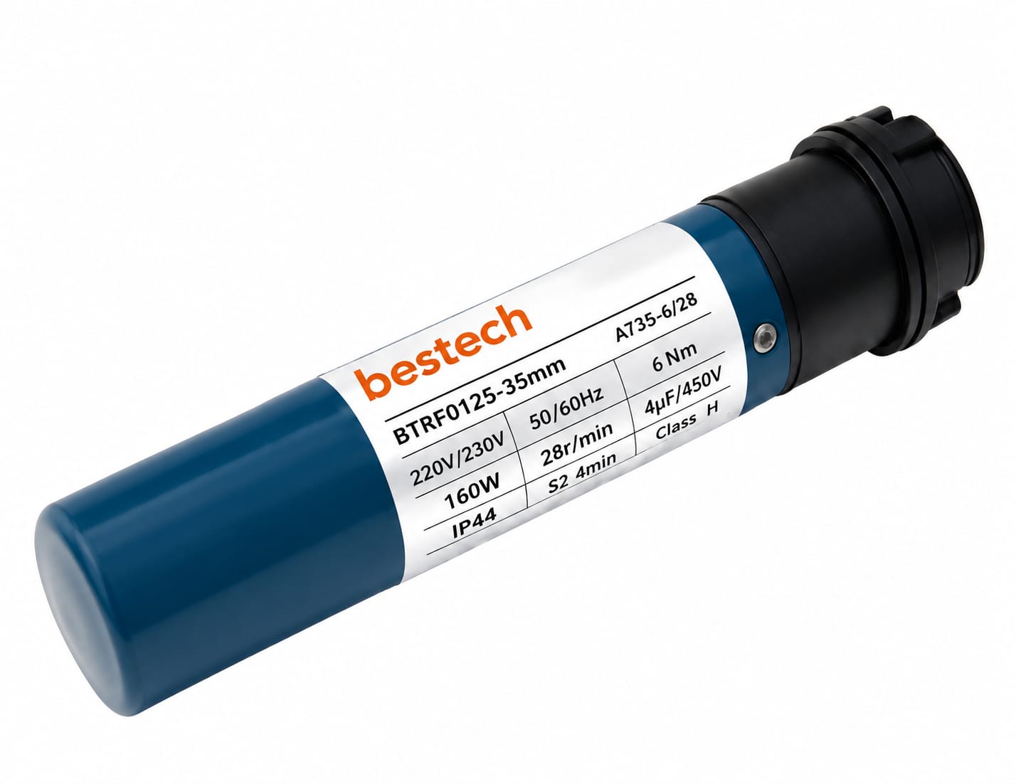 BESTECH 35 mm tubular motor