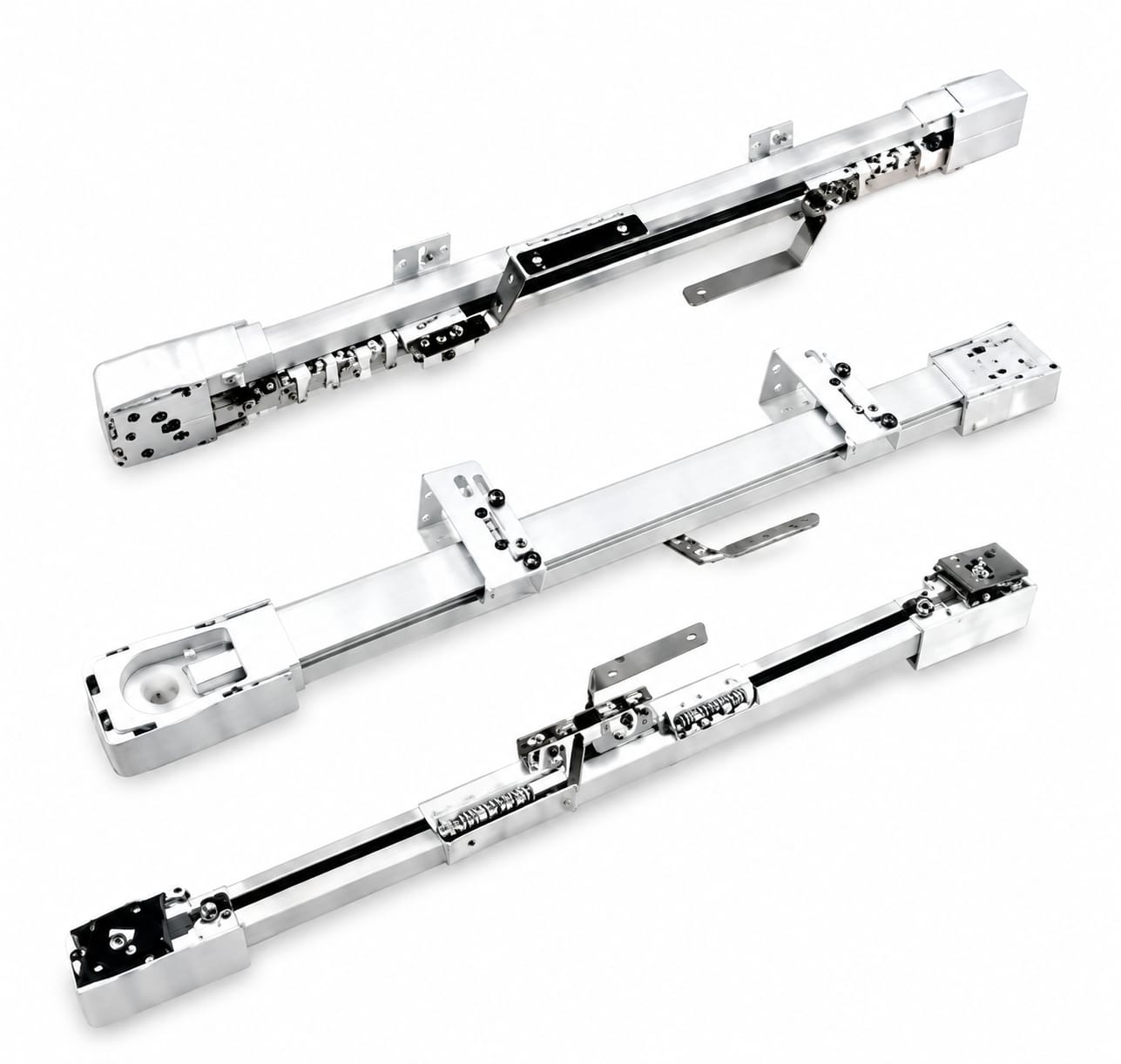 Curtain Tracks Assembled