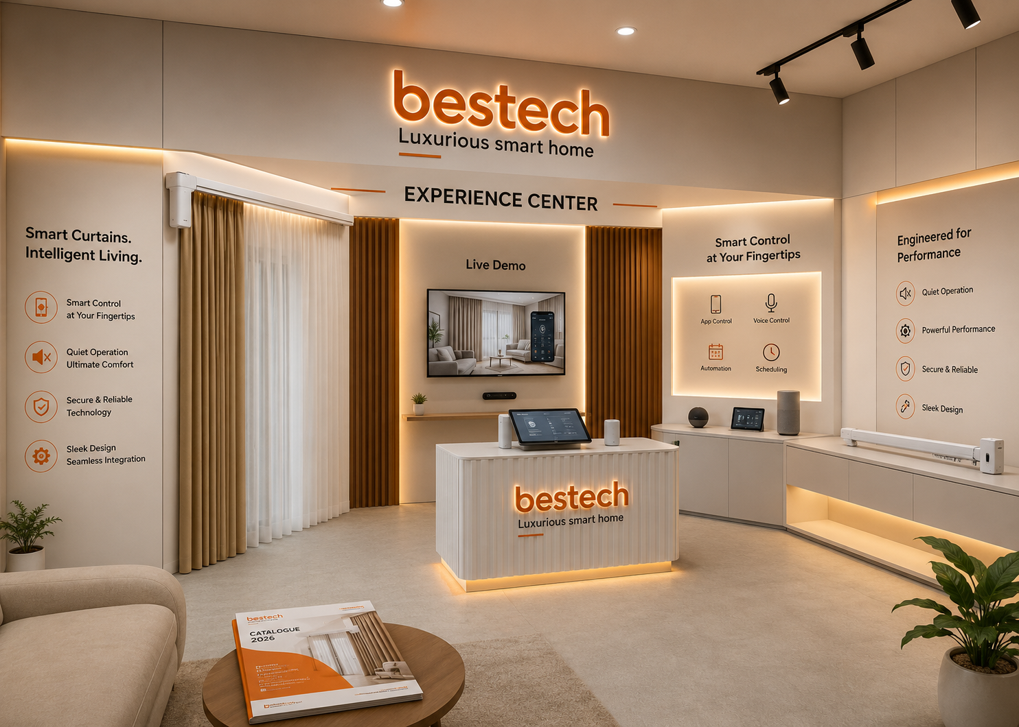BESTECH luxurious smart home experience center