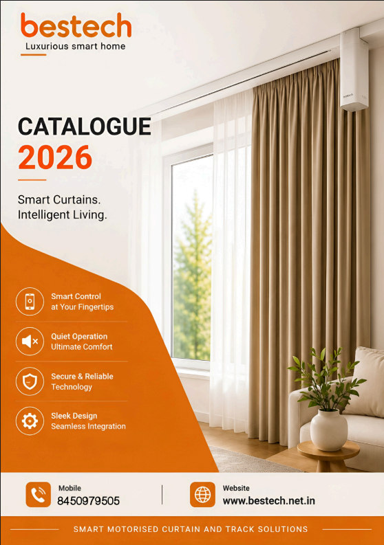 BESTECH smart curtain catalogue cover